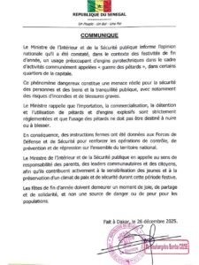 Lire la suite à propos de l’article Pétards : l&rsquo;État prend des mesures drastiques pour une fin d&rsquo;année sécurisée.