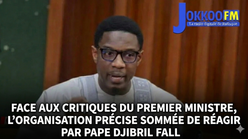 L’indignation de Pape Djibril Fall face à la « calamité » des sorties de Sonko