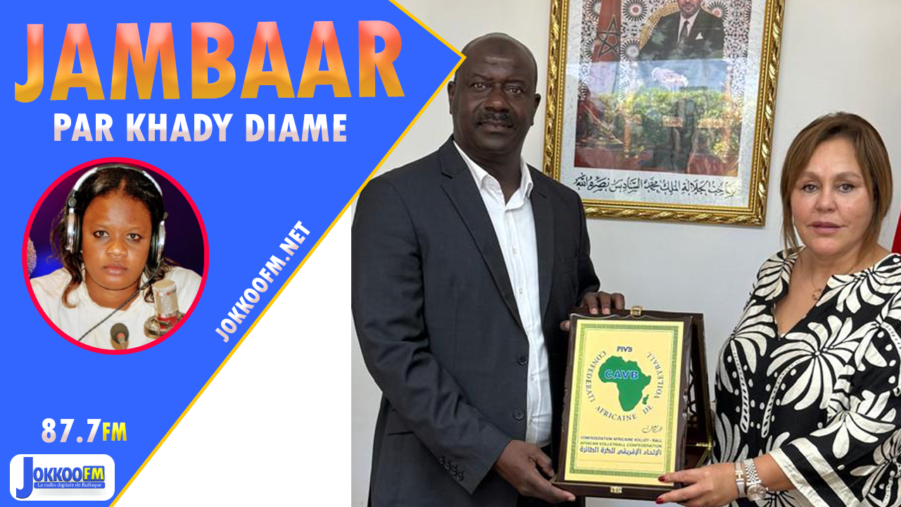 JAMBAR 2025: AMADOU SENE- Président de la Fédération de volley-ball -Par KHADY DIAME SAMB (FR)