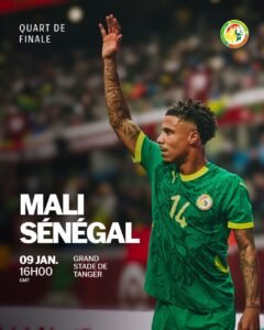 Lire la suite à propos de l’article Quart de finale CAN 2025 : Sénégal vs Mali, le duel ouest-africain pour un rêve de titre.