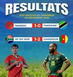 Lire la suite à propos de l’article Maroc en quarts de finale : le Cameroun, prochain adversaire.