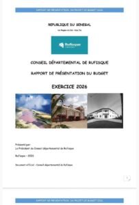 Lire la suite à propos de l’article Rufisque : Le Conseil départemental adopte un budget de plus de 600 millions FCFA pour 2026, axé sur l&rsquo;éducation et la santé.