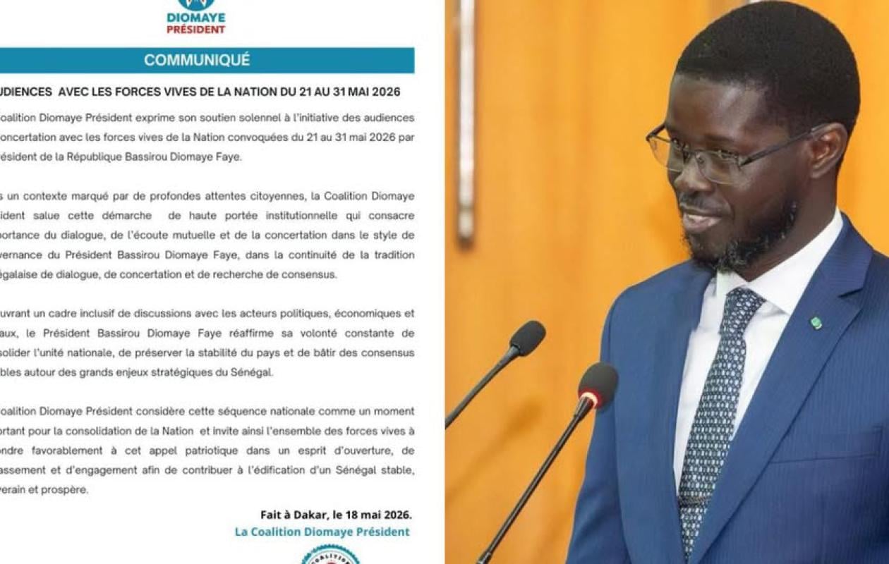 Concertations nationales : La coalition « Diomaye Président » fait bloc derrière l&rsquo;initiative du Chef de l&rsquo;État