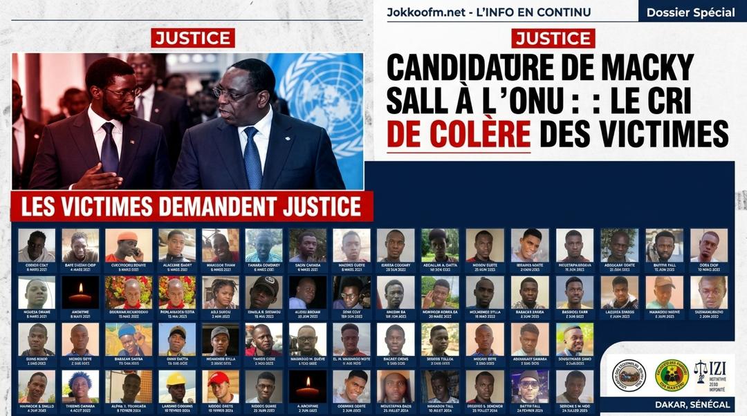 Candidature de Macky Sall à l’ONU : Le courroux des familles de victimes face au soutien du gouvernement