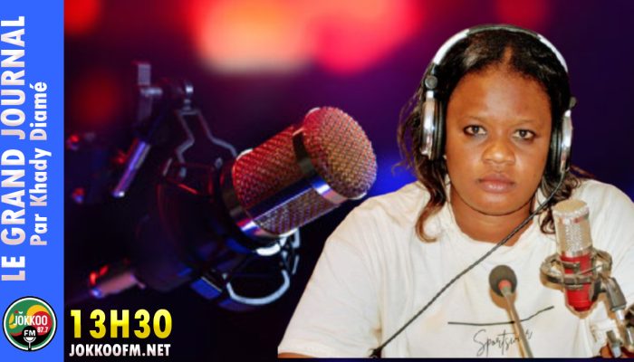 LE JOURNAL DE 13h30 / MARDI 12 MAI 2026/ KHADY DIAME SAMB