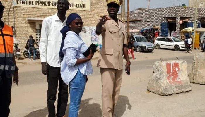 Rufisque : Le préfet Magatt Diouck en visite au boulevard Maurice Gueye pour débloquer la circulation