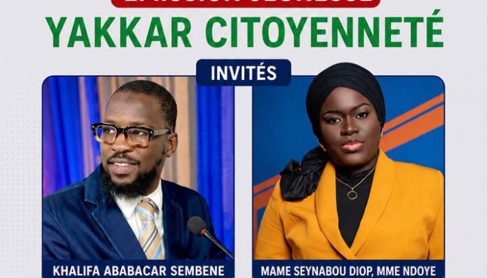 JEUNESSE Yakkar Citoyennté/ 09 JUIL 2026/ Ramatoulaye DIOUF