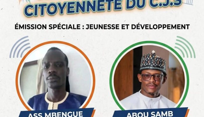 Emission jeunesse yakar citoyenneté/JEU 06 AOUT 2026