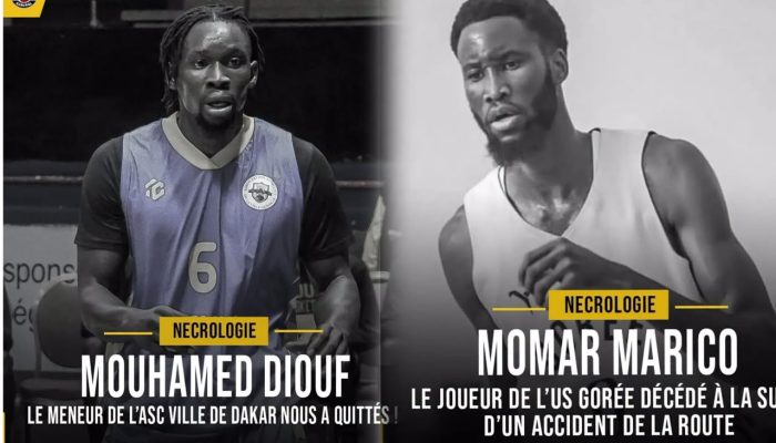Double drame pour le basket sénégalais : Mouhamed Diouf et Momar Merico tués dans le même accident