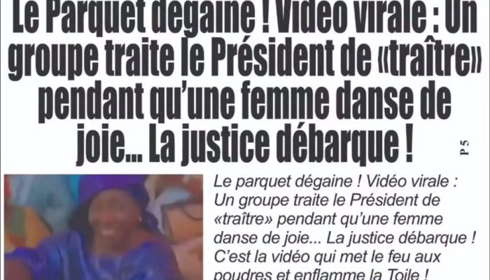 Vidéo « Do Diomaye » : La fausse Une sur l&rsquo;auto-saisine du Procureur qui affole la Toile
