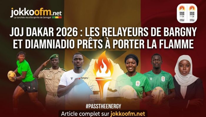 Tournée de la Flamme JOJ 2026 : les relayeurs de Bargny et Diamniadio à l&rsquo;honneur ce samedi